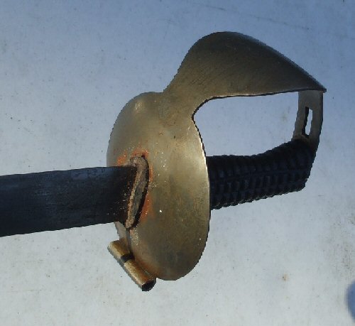 British Figure 8 Naval Cutlass hilt