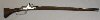 English lock fishtail flintlock musket