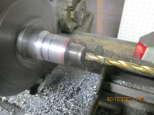 Drilling the chamber